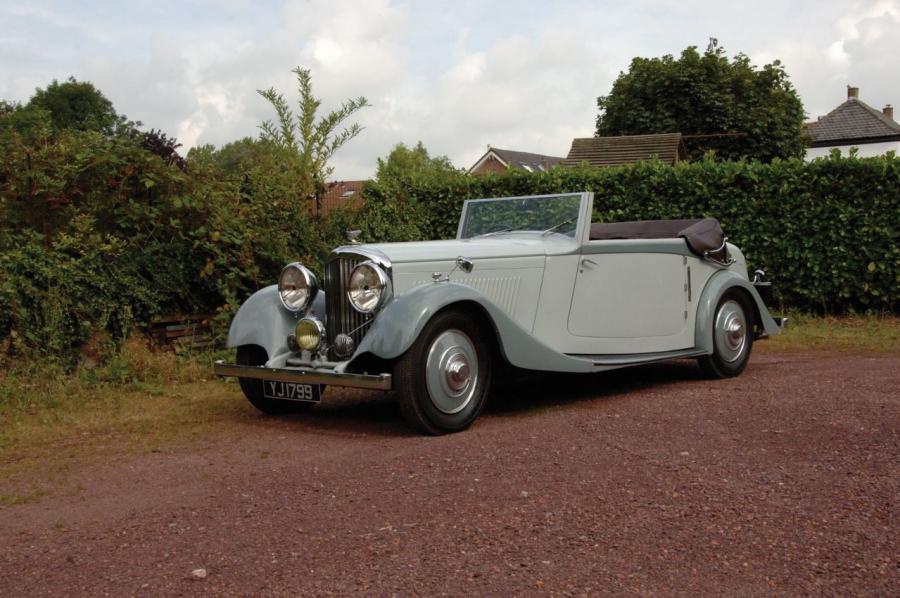  Bentley 3&frac12;-Litre Drop Head Coupe 1934 года  (фото 1 из 7)